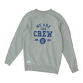 Mazine Mens Grey Hoodie We Are The Crew Neck Full Zip Casual Logo Jumper Hoodie – Premium Graphic · Must-Have Style