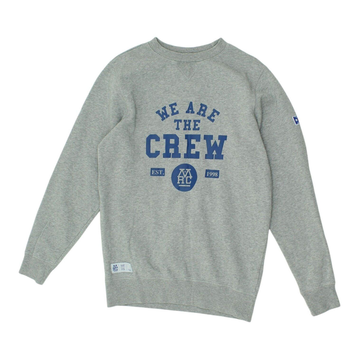 Mazine Mens Grey Hoodie We Are The Crew Neck Full Zip Casual Logo Jumper Hoodie – Premium Graphic · Must-Have Style
