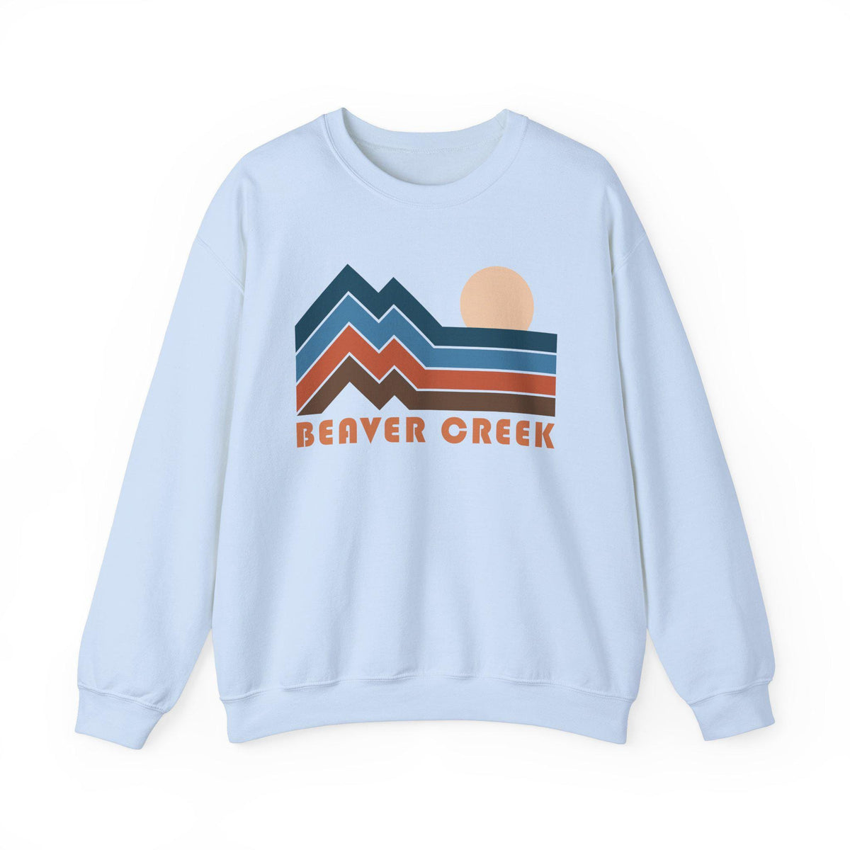 Beaver Creek Colorado Sweatshirt Retro Mountains Beaver Creek Unisex Graphic Crewneck Sweatshirt – Soft Feel · Perfect For Daily Wear