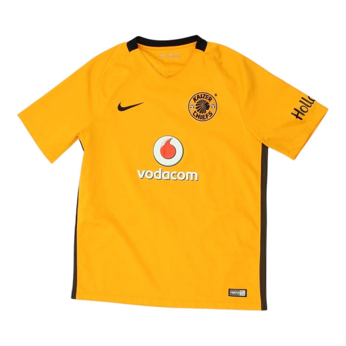Kaizer Chiefs Football Shirt 201617 Nike Mens Yellow Home Kit Short Sleeve Graphic Tee – Bold Style · Top Pick For Any Outfit