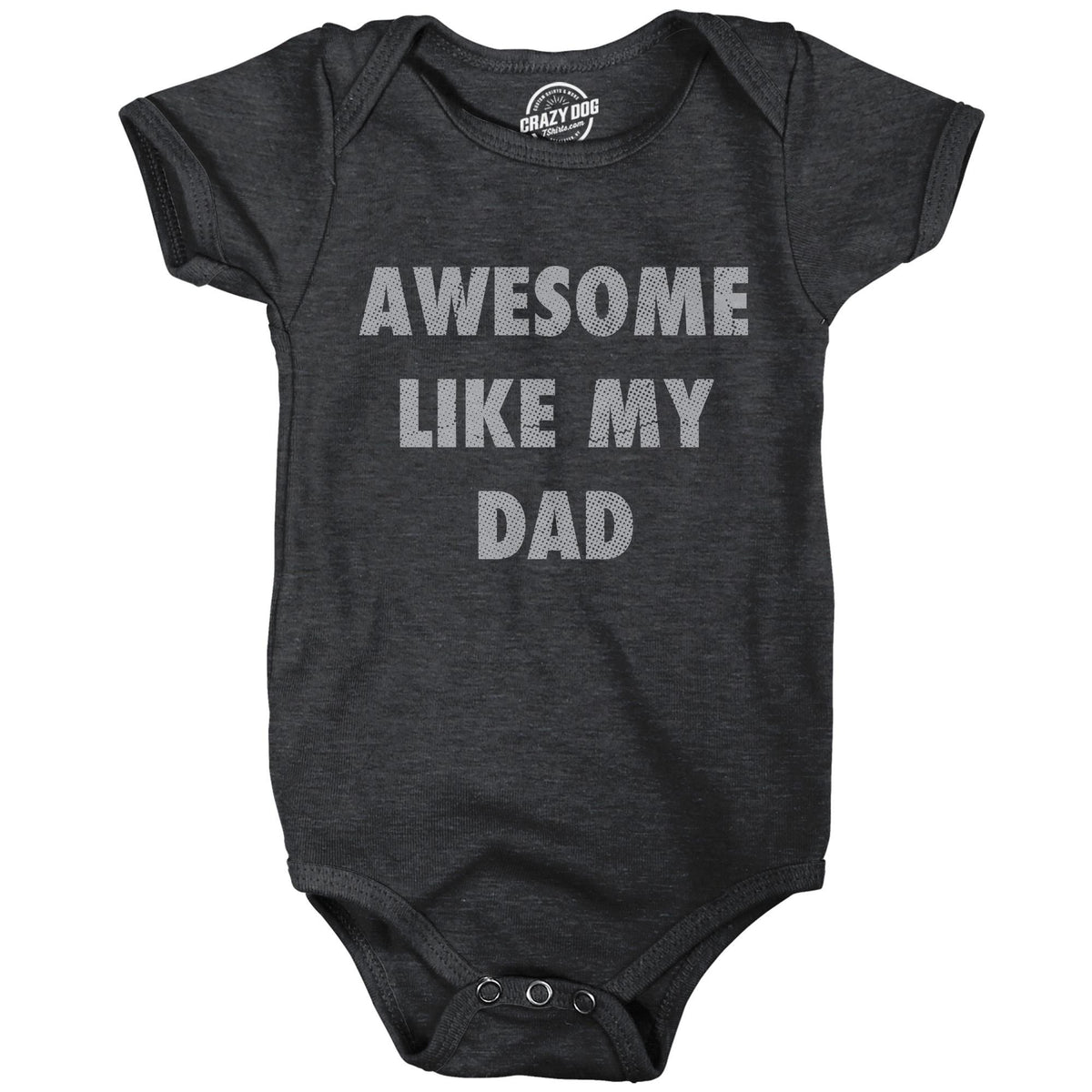 Love Dad Romper Funny Baby Clothes Baby Creeper Rompers For Father39s Day Cute Romper Funny Romper Awesome Like My Dad New Dad Gifts Graphic Tee – Fan Favorite · Perfect For Daily Wear