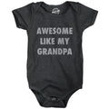 Love Grandpa Romper Funny Baby Clothes Baby Creeper Rompers For Father39s Day Cute Romper Funny Romper Awesome Like My Grandpa New Baby Graphic Tee – Feel-Good Design · Great Gift For Fans