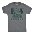 Dublin Ireland Shirt St Patricks Day Shirt Lucky Green Irish Shirt Funny Shirts Drinking Shirt Ireland Party Shirts Dublin Castle Graphic Tee – Aesthetic Look · High-Quality Print