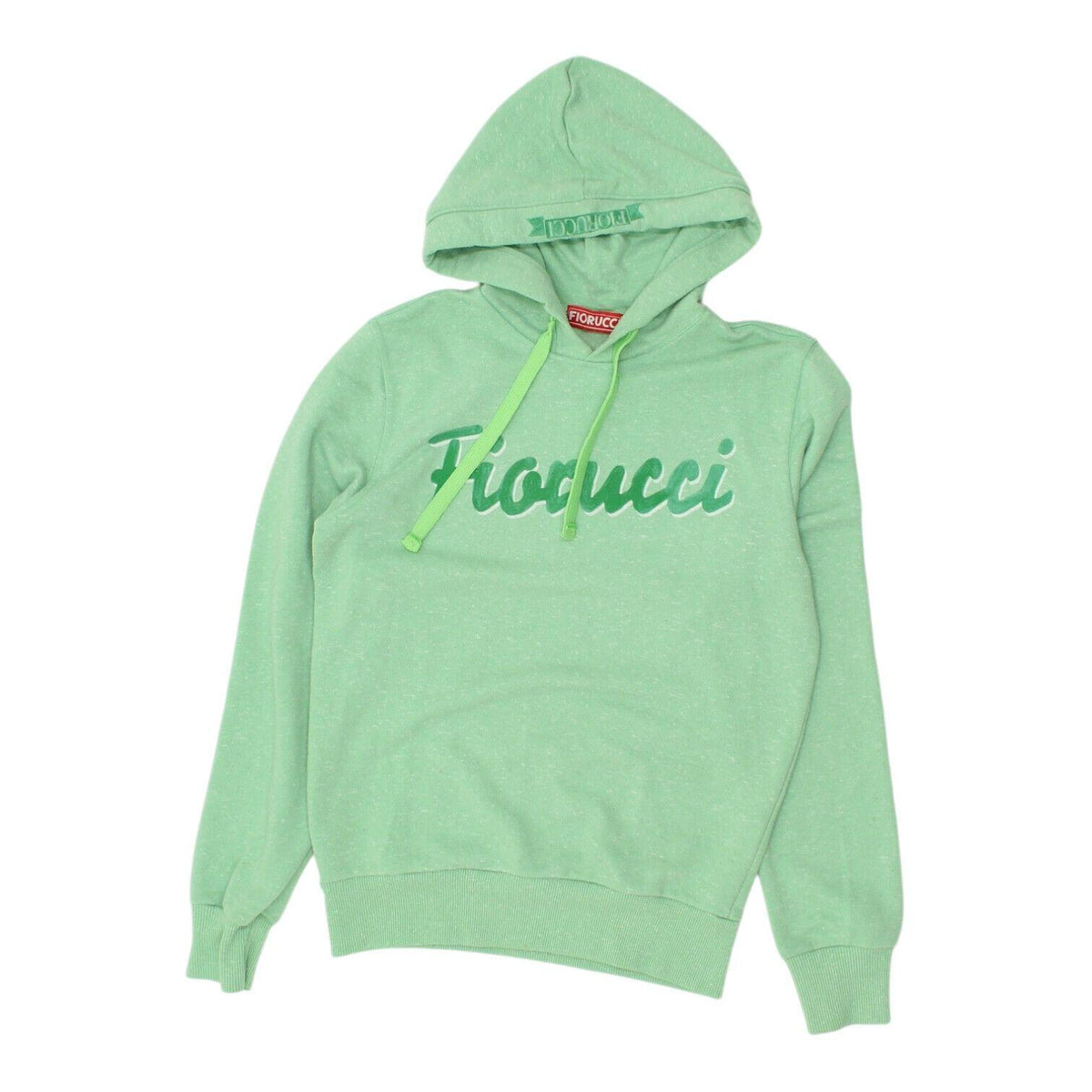 Fiorucci Womens Green Hoodie Hooded Designer Pullover Casual Sports Logo Hoody Hoodie – Premium Graphic · Top Pick For Any Outfit