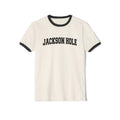 Jackson Hole Wyoming Cotton Ringer Graphic Tee Unisex Jackson Hole T Shirt Vintage Style Tee Men39sWomen39s Tee Collegiate Style Graphic Tee – Premium Graphic · High-Quality Print