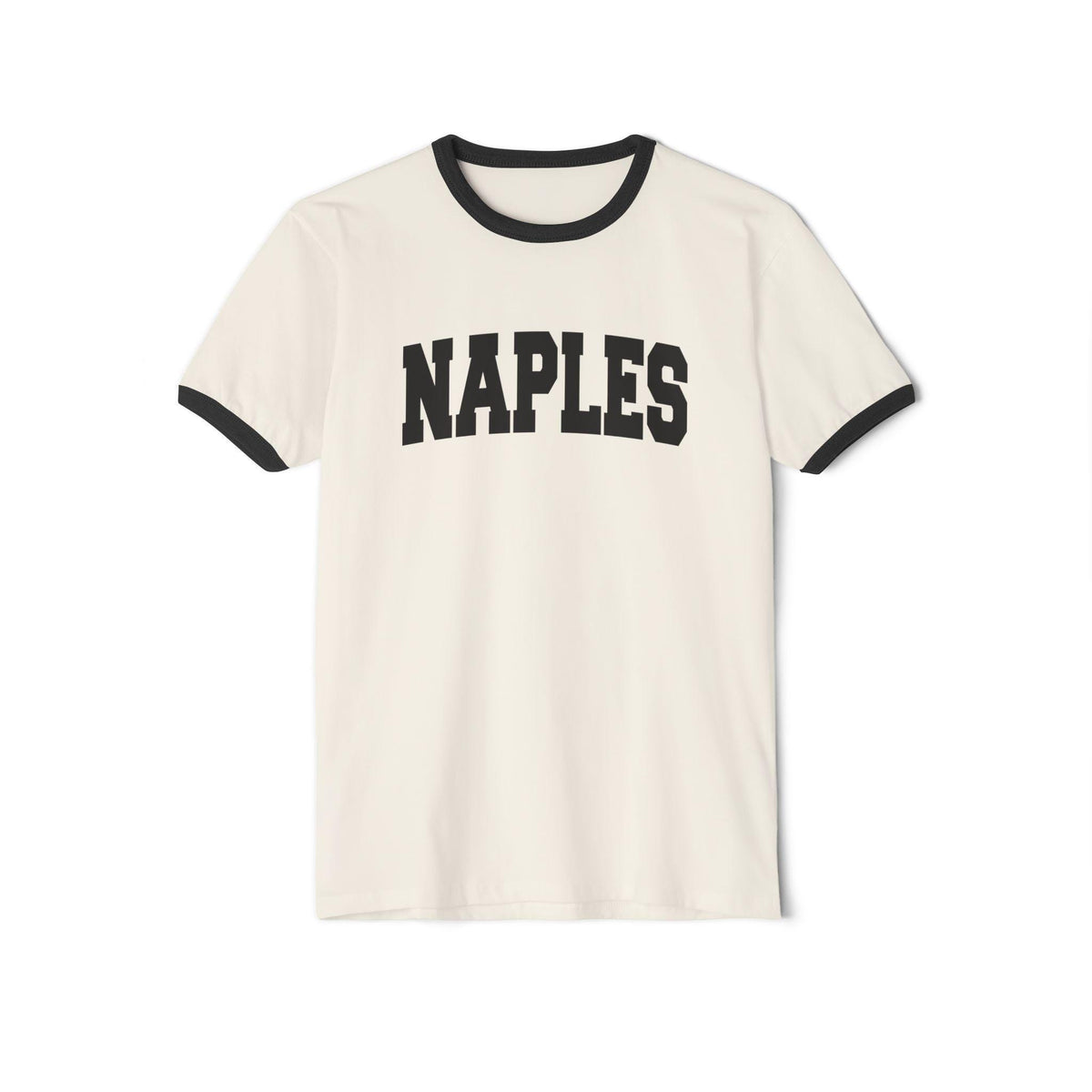 Naples Florida Cotton Ringer Graphic Tee Unisex Naples T Shirt Vintage Style Tee Men39sWomen39s Tee Collegiate Style Graphic Tee – Easygoing Wear · Top Pick For Any Outfit