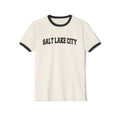 Salt Lake City Utah Cotton Ringer Graphic Tee Unisex Salt Lake City T Shirt Vintage Style Tee Men39sWomen39s Tee Collegiate Style Graphic Tee – Soft Feel · Perfect For Daily Wear