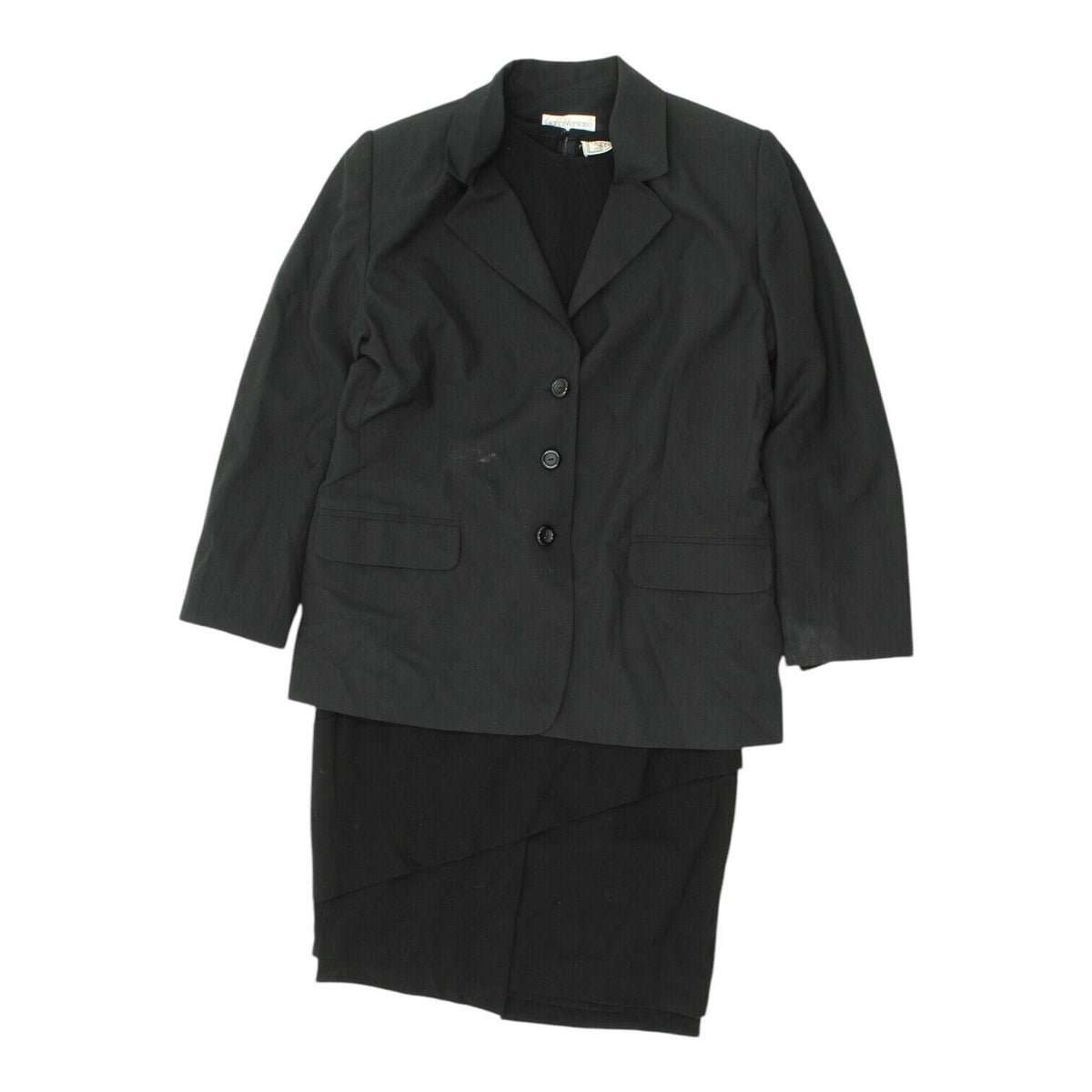 Gianni Versace Suit Set Vintage Womens Black Blazer Dress 2 Piece Designer Graphic Tee – Soft Feel · High-Quality Print