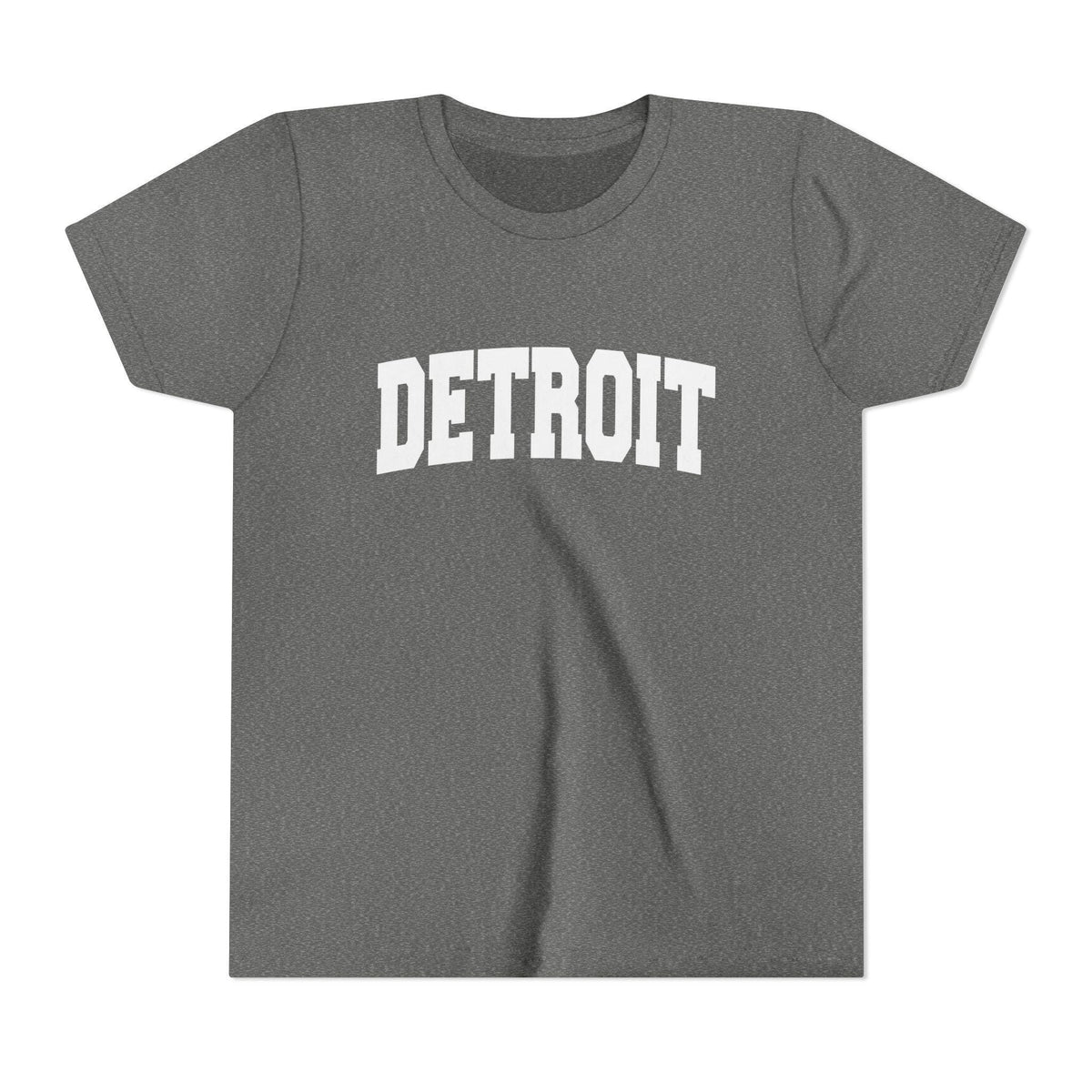 Detroit Michigan Youth Graphic Tee Kids Detroit T Shirt Graphic Tee – Feel-Good Design · High-Quality Print