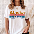 Alaska TShirt Mountain Sunset Unisex Alaska Shirt Personalization Available Graphic Tee – Easygoing Wear · Must-Have Style