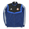 Sunderland Blue Track Jacket Vintage Adidas Mens Football Training Top Soccer Graphic Tee – Aesthetic Look · Must-Have Style