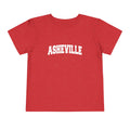 Asheville North Carolina Toddler Graphic Tee Kids Asheville Vacation Shirt Collegiate Style Graphic Tee – Everyday Comfort · Trending Graphic Apparel