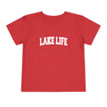 Lake Life Toddler Graphic Tee Kids Lake Life Vacation Shirt Collegiate Style Graphic Tee – Fan Favorite · High-Quality Print