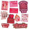 Smut Lover Stickers Set 10 Unique Designs Reading Enthusiast Collection Large Stickers for Adults Readers Spicy Book Lover Stickers Graphic Tee – Cozy Vibes · Trending Graphic Apparel
