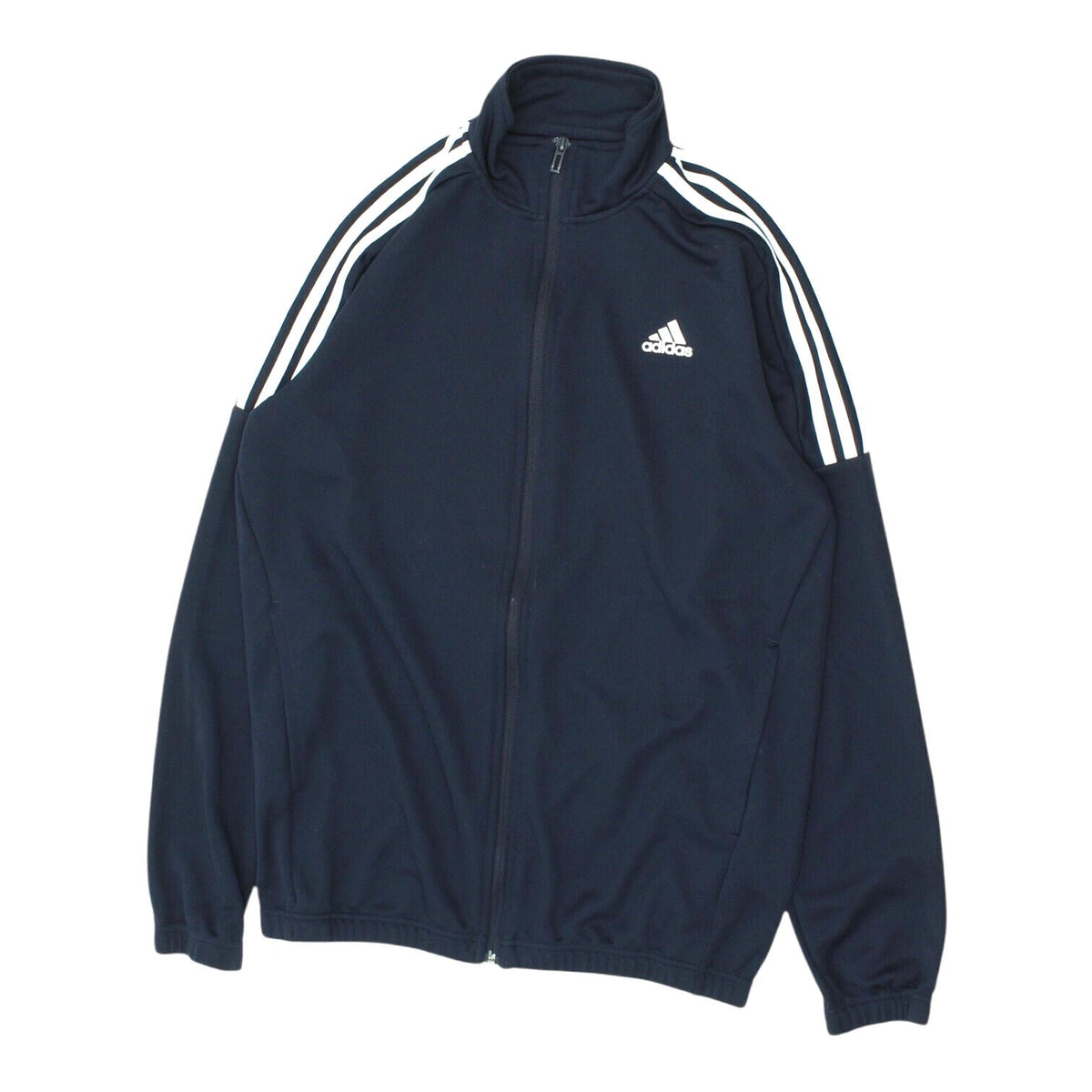 Adidas Mens Track Jacket Navy Sports Designer Full Zip 3 Stripe Sportswear Graphic Tee – Everyday Comfort · Must-Have Style