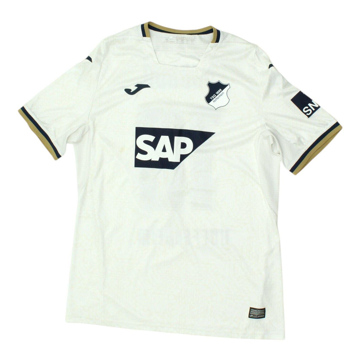 TSG Hoffenheim Away Shirt 202021 Joma Mens White German Football Jersey Jersey – Everyday Comfort · Great Gift For Fans
