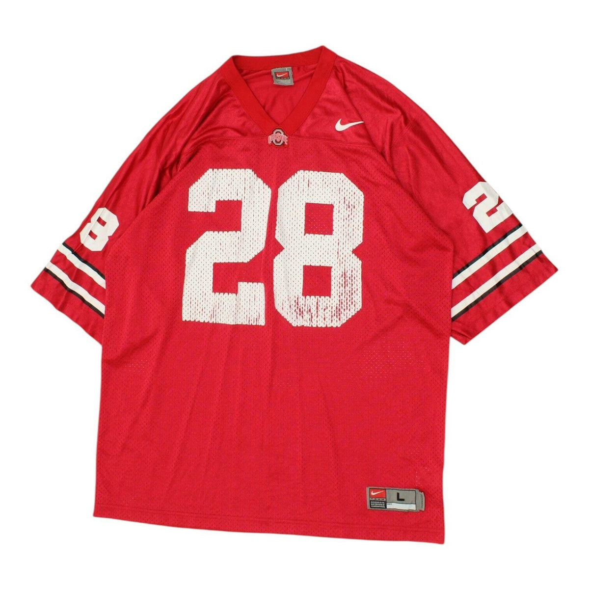 Ohio State Buckeyes Jersey Vintage 200204 Nike Team Mens Red College Football Jersey – Fan Favorite · Trending Graphic Apparel