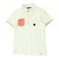 John Barritt Polo Shirt Vintage Mens White Short Sleeve Designer Button Casual Graphic Tee – Cozy Vibes · Perfect For Daily Wear