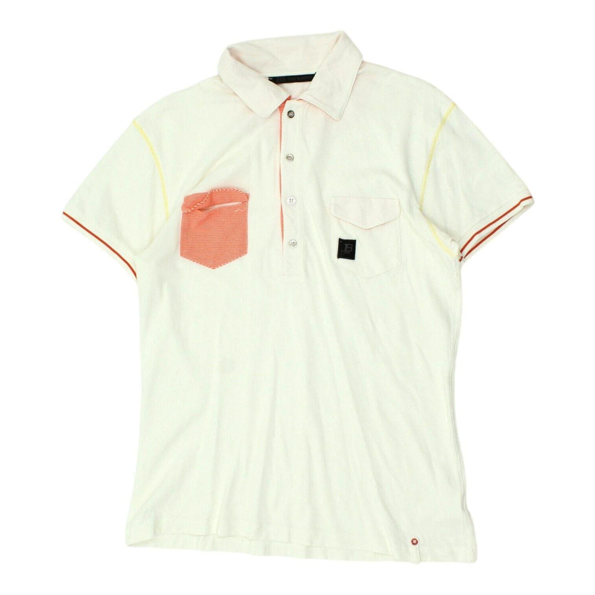 John Barritt Polo Shirt Vintage Mens White Short Sleeve Designer Button Casual Graphic Tee – Cozy Vibes · Perfect For Daily Wear