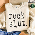 Rock Slut Sweatshirt Rock Gifts Rock Crewneck Funny Rock Shirts Geology Geologist Sweatshirt Sweatshirt – Premium Graphic · Great Gift For Fans