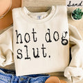 Hot Dog Slut Sweatshirt 4th of July Shirts Funny 4th of July Hot Dog Gifts Hot Dog Crewneck Funny Hot Dog Shirts Sweatshirt – Soft Feel · Perfect For Daily Wear
