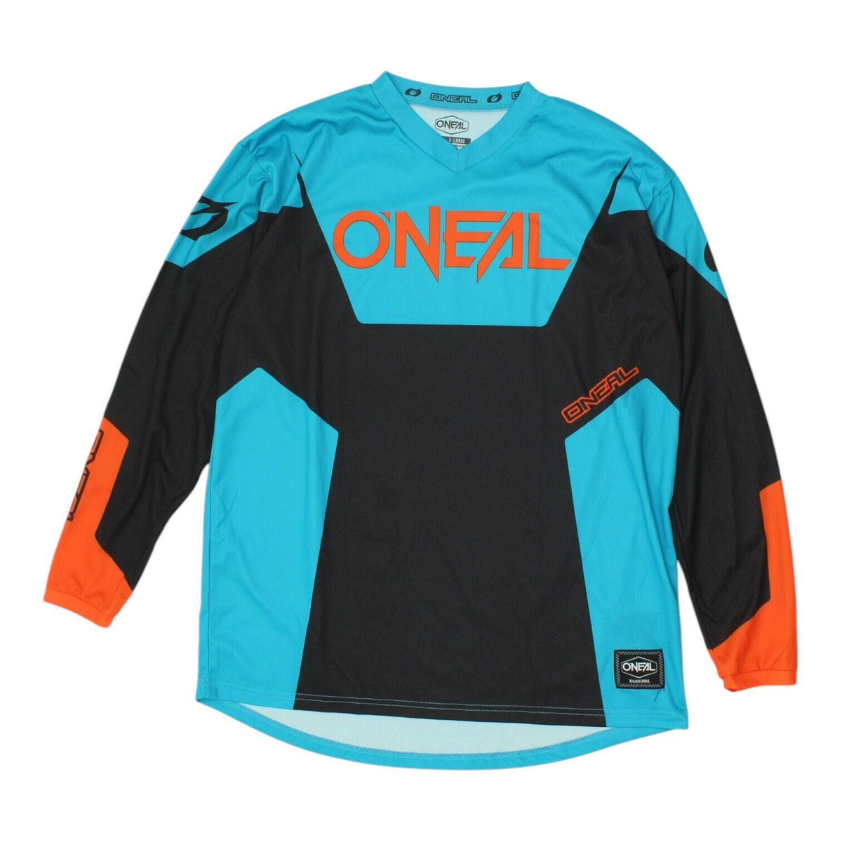 O39Neal Blue Riding Tshirt Mens Mountain Bikewear Motorcross MX Long Sleeve Graphic Tee – Fan Favorite · High-Quality Print
