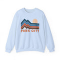 Park City Utah Sweatshirt Retro Mountains Park City Unisex Graphic Crewneck Sweatshirt – Easygoing Wear · Perfect For Daily Wear