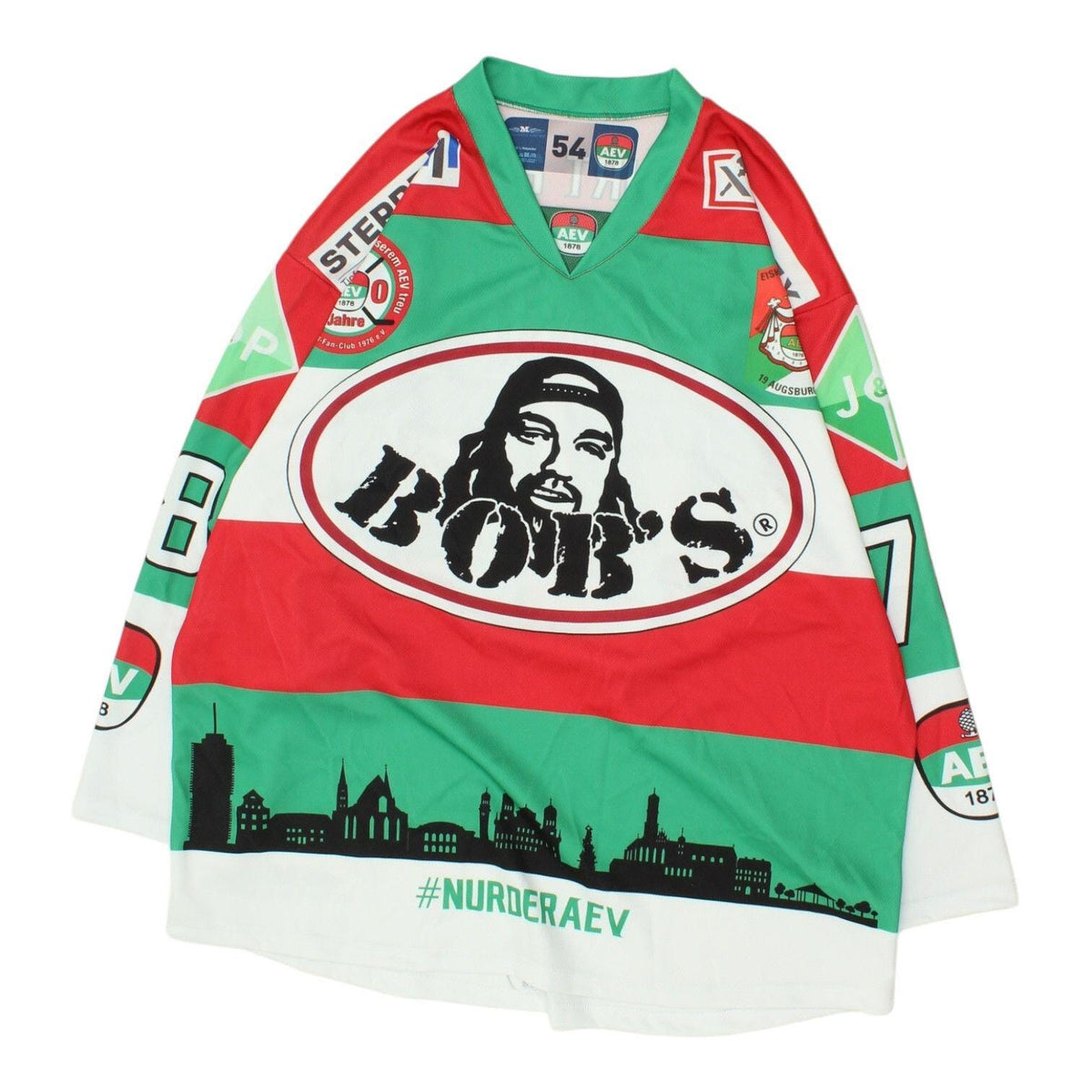 Augsburg Panther Mens Jersey Vintage AEV Ice Hockey Green German Sportswear Jersey – Easygoing Wear · Top Pick For Any Outfit