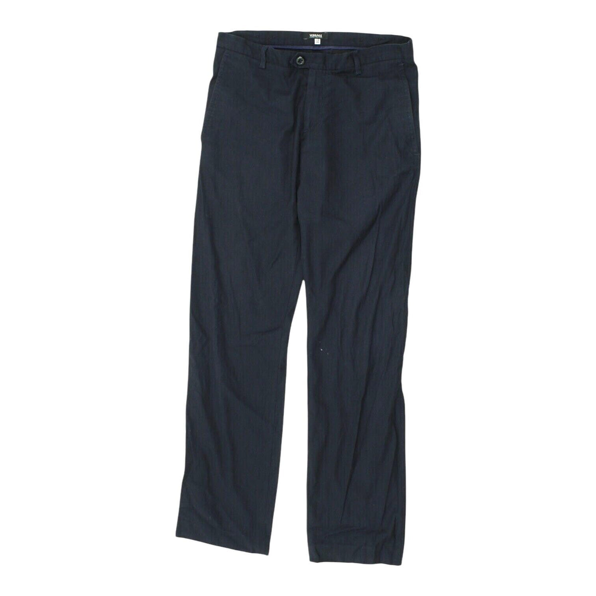 Versace Jeans Couture Trousers Vintage Mens Navy Designer Suit Dress Pants Graphic Tee – Soft Feel · Perfect For Daily Wear