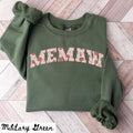 Memaw Sweatshirt Mother39s Day Gifts Memaw Crewneck Strawberry Memaw Shirts Memaw Gifts Sweatshirt – Feel-Good Design · High-Quality Print