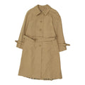 George Elton Womens Overcoat Vintage Brown Designer Collared Trench Coat Graphic Tee – Soft Feel · Great Gift For Fans