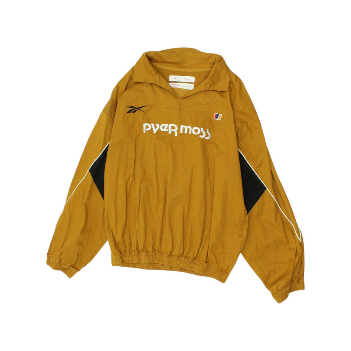 Pyer Moss Reebok Jacket Mens Brown Designer Pullover Casual Sports Collab Graphic Tee – Premium Graphic · Top Pick For Any Outfit
