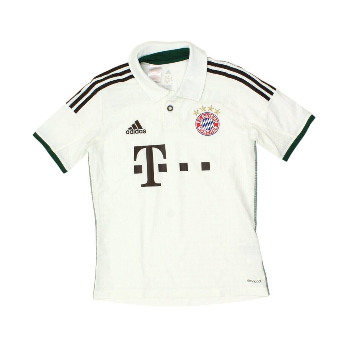 Bayern Munich Kids Shirt Adidas Boys German Football Sports White Away Kit Graphic Tee – Soft Feel · Perfect For Daily Wear