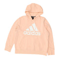 Adidas Womens Pink Hoodie Sports Designer Pullover Sportswear Logo Hoody Hoodie – Cozy Vibes · High-Quality Print