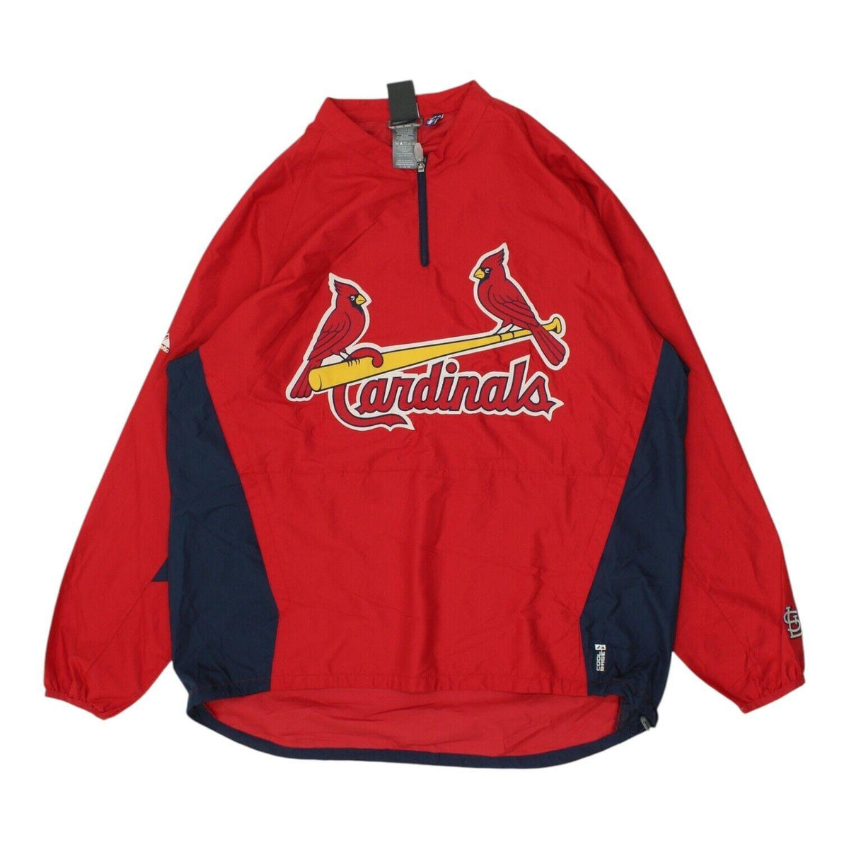 St Louis Cardinals Jacket Majestic 12 Zip MLB Baseball Mens Red Sports Top Graphic Tee – Premium Graphic · Must-Have Style