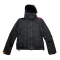 Superdry Womens Windcheater Jacket Vintage Designer Black Nylon Rain Coat VTG Graphic Tee – Bold Style · Top Pick For Any Outfit