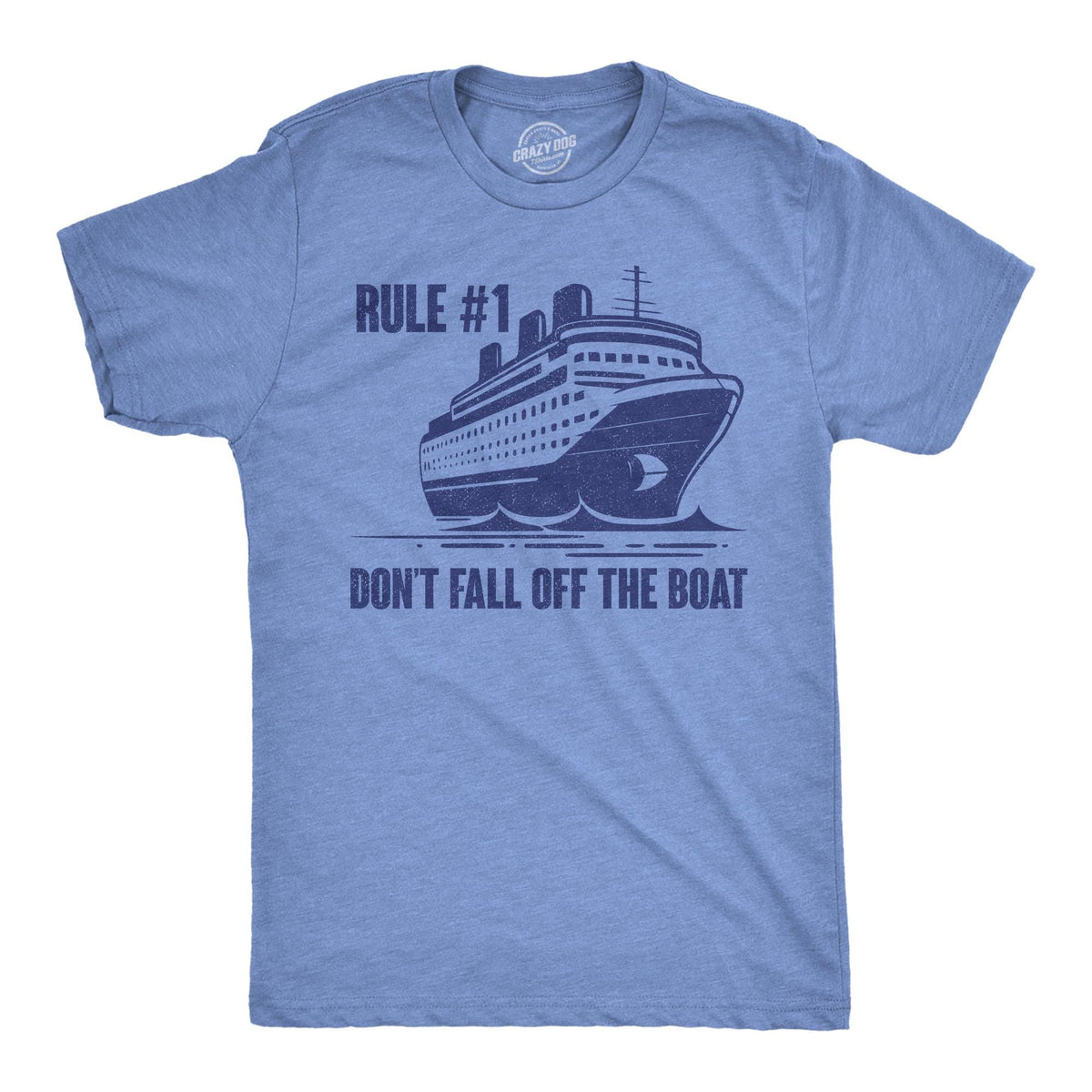 Rule 1 Don39t Fall Off The Boat Sarcastic Shirt Funny Nautical Shirt Yachting Shirt Family Vacation Cruise Shirts Boating Shirts Graphic Tee – Premium Graphic · Great Gift For Fans