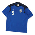 Coleraine FC Training Shirt Umbro Mens Blue Northern Irish Football Jersey Jersey – Soft Feel · Perfect For Daily Wear