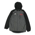 Adidas Mens Hooded Jacket Black Grey YHZ Track Field Full Zip Sports Hoodie Hoodie – Easygoing Wear · Trending Graphic Apparel