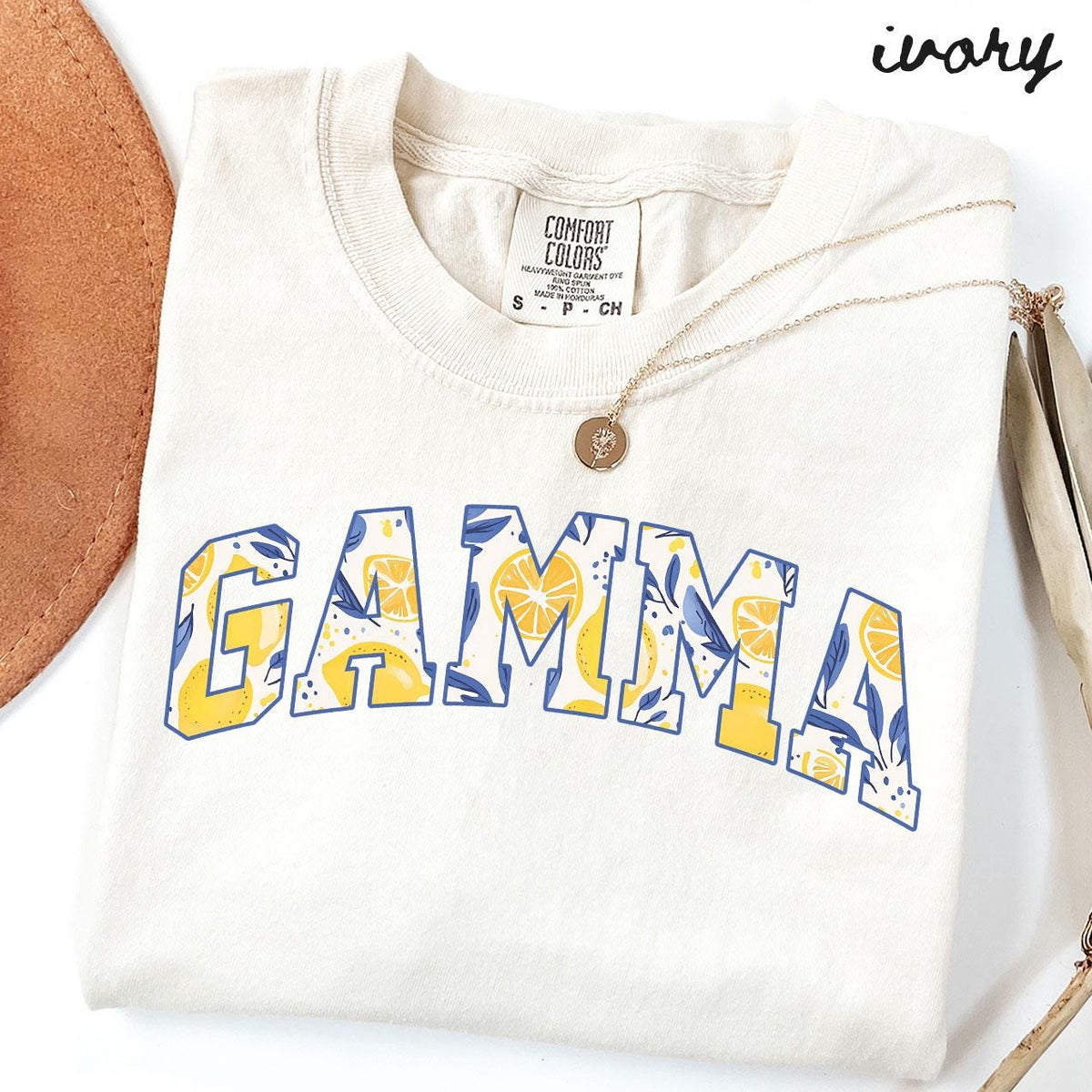 Gamma Comfort Colors Shirt Grandma TShirt Mother39s Day Gifts New Grandmother Tee Womens Summer Lemon Graphic Tee – Soft Feel · Top Pick For Any Outfit
