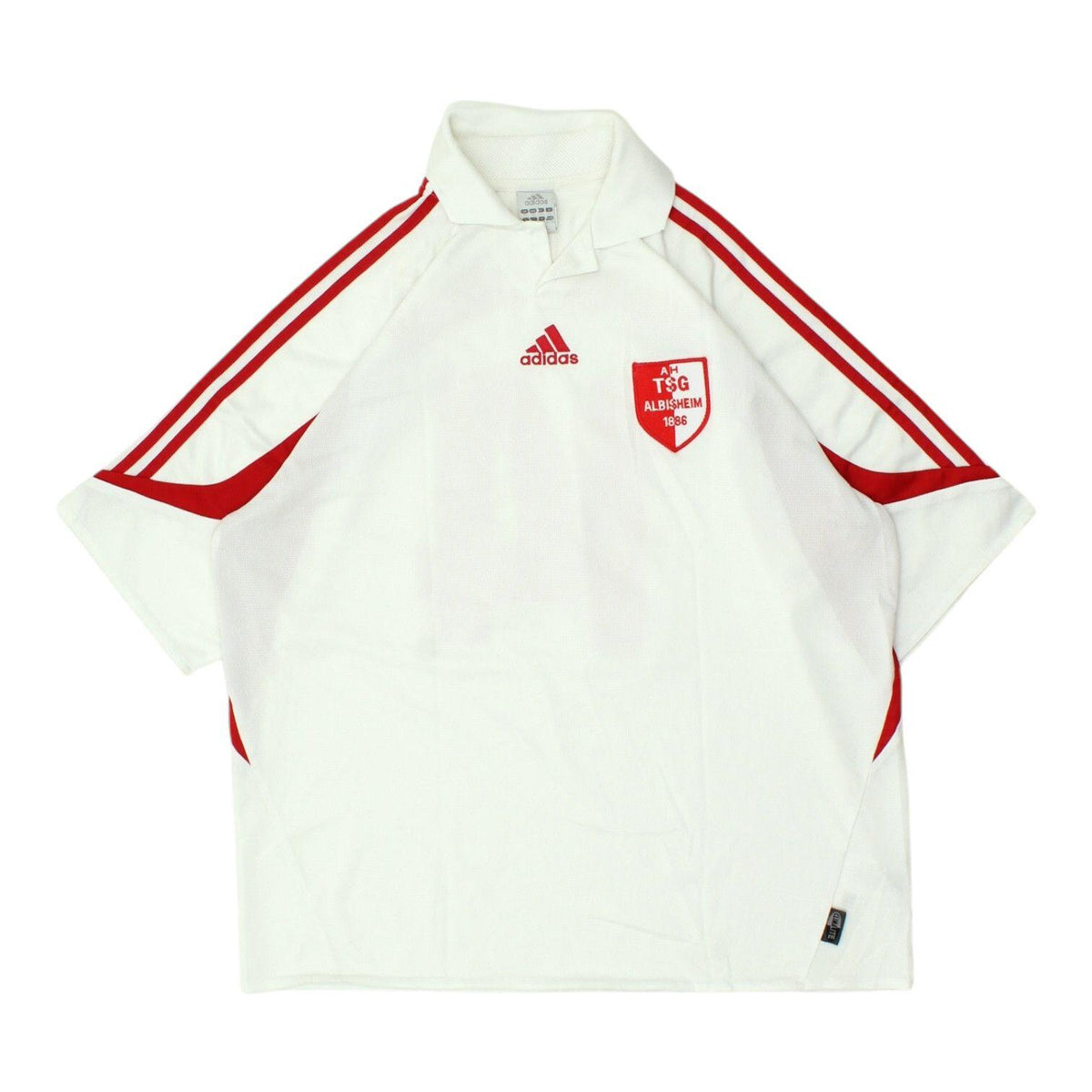 TSG Albisheim Football Shirt Vintage Adidas Mens UK XL White Sports Jersey Jersey – Premium Graphic · Great Gift For Fans