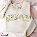 Gammy Sweatshirt Grandma Crewneck Mother39s Day Gifts New Grandmother Shirt Womens Summer Lemon Sweatshirt – Aesthetic Look · High-Quality Print