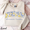 Kindergarten Team Sweatshirt Teacher Sweatshirt Kindergarten Crewneck Back to School Tee Kindergarten Department Gifts Crew Squad Sweatshirt – Feel-Good Design · Top Pick For Any Outfit