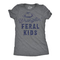Funny Shirts Feral Kids Funny Women39s Shirts Funny Gifts For Moms Funny Gifts For Mom and Wife Wranglin Feral Kids Cowboy Hat Graphic Tee – Soft Feel · Perfect For Daily Wear