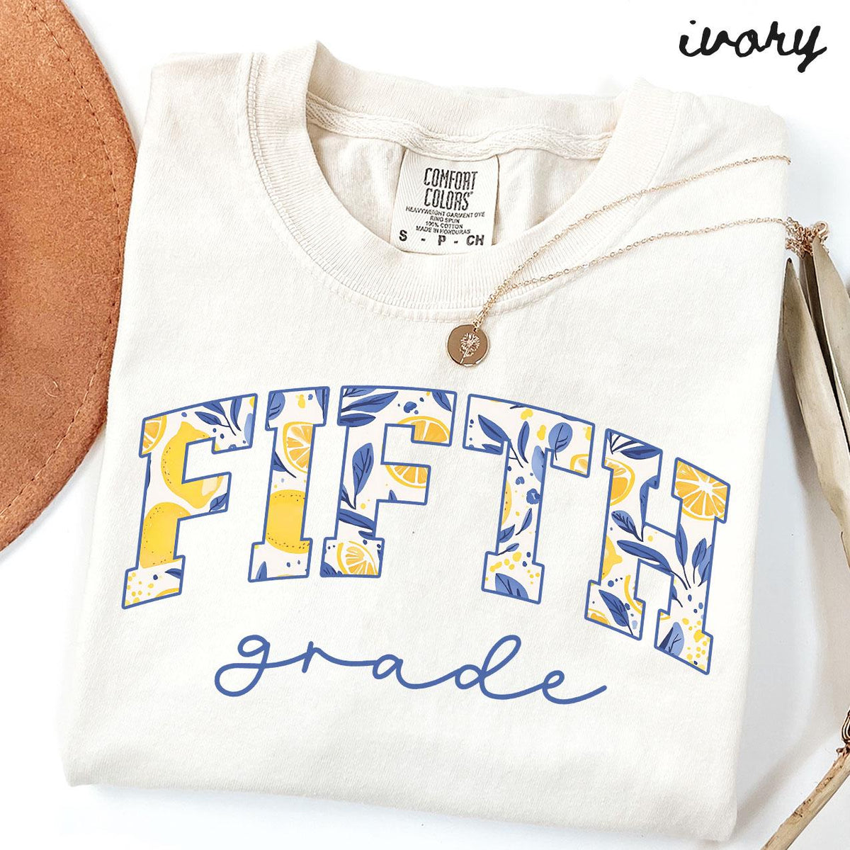 Fifth Grade Comfort Colors Shirt Teacher Tee 5th Grade TShirt Back to School Fifth Grade Department Gifts Crew Squad Graphic Tee – Warm & Stylish · Must-Have Style