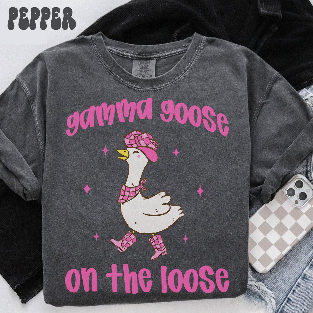 Gamma Comfort Colors Shirt Grandma TShirt Mother39s Day Gifts New Grandmother Tee Womens Graphic Tee – Feel-Good Design · Great Gift For Fans