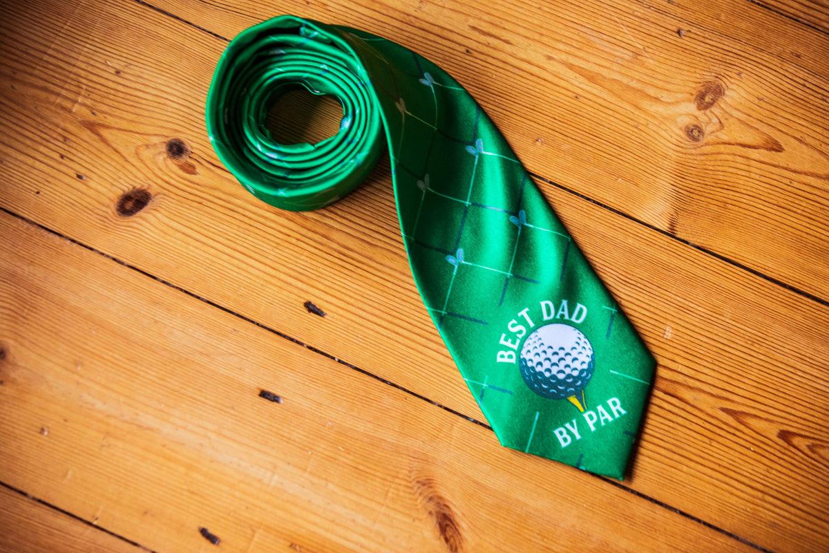 Gifts For Golfer Father39s Day Gift Best Dad By Par Ties Necktie For Work Gift For Dad Golfing Lover Gifts Funny Neckties Golfing Tie Graphic Tee – Aesthetic Look · Must-Have Style