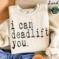 Deadlift Sweatshirt Weightlifting Gifts Lifting Crewneck Funny Workout Shirts Weights Sweatshirt – Feel-Good Design · Perfect For Daily Wear