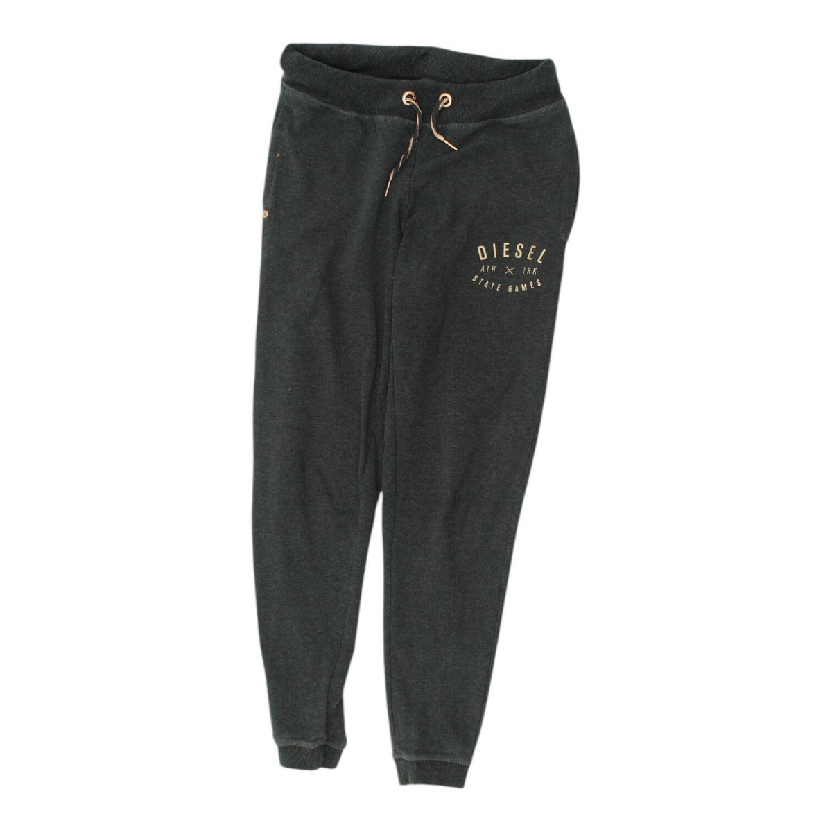Diesel Mens Tracksuit Bottoms Casual Dark Grey Sweatpants Loungewear Pants Graphic Tee – Bold Style · Perfect For Daily Wear