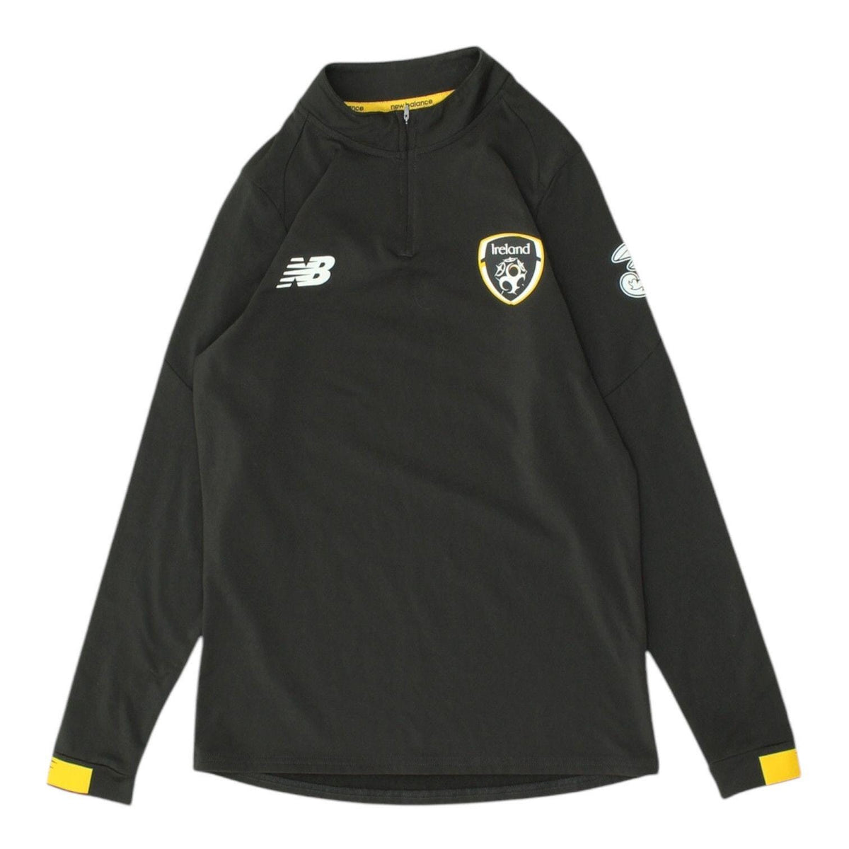 Ireland Kids Football Top Boys New Balance 12 Zip Sportswear Sports Dark Grey Graphic Tee – Everyday Comfort · High-Quality Print